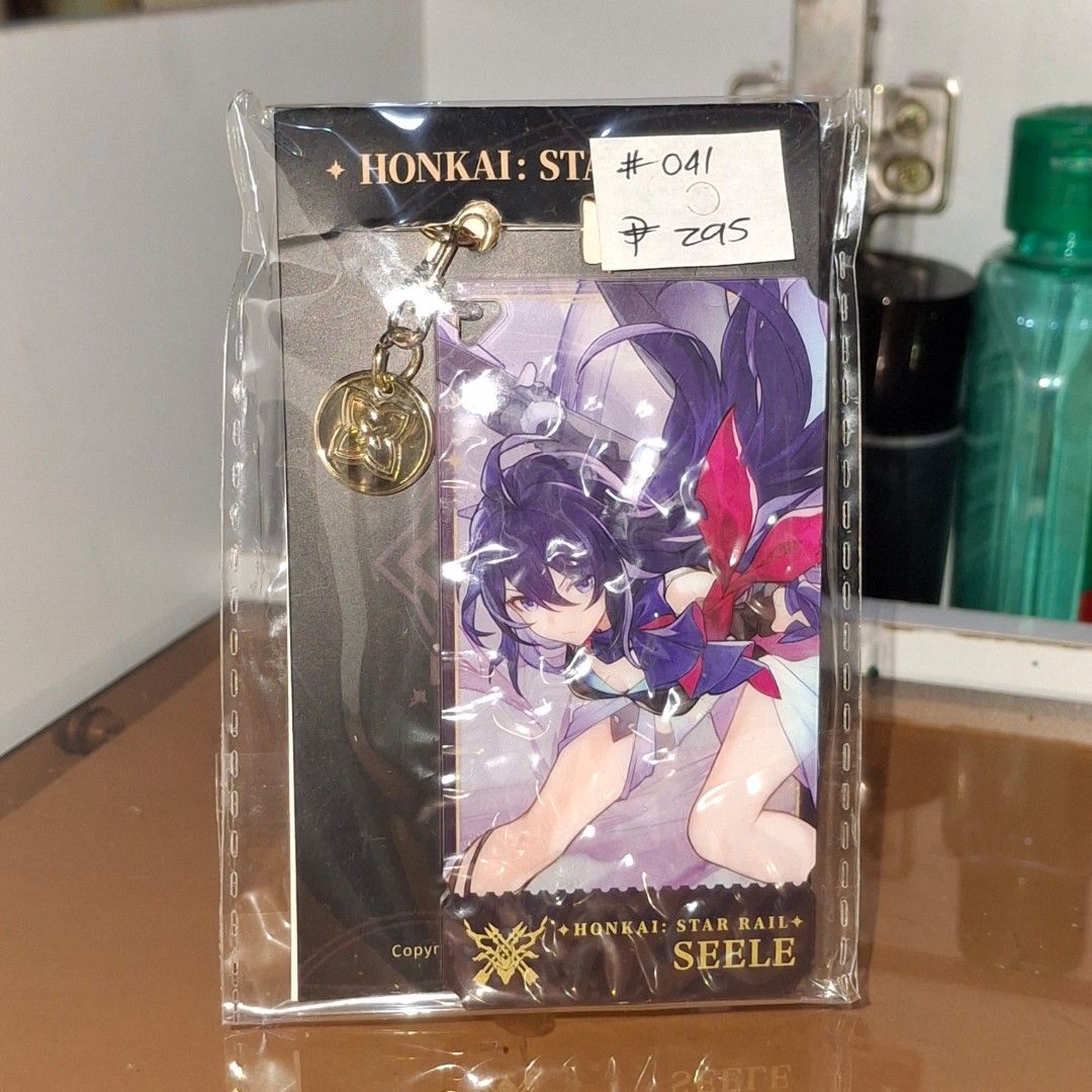 Honkai Star Rail Seele Acrylic Keychain (Category: Character Goods) located in Pasig City. Submitted by riyune (Listing ID 1469507350, Image 1). Description: ~ never opened or used ~ bought from official event ~ lalamove/grab/jnt ~ meetup mnl/pasig ~ gcash/bdo.