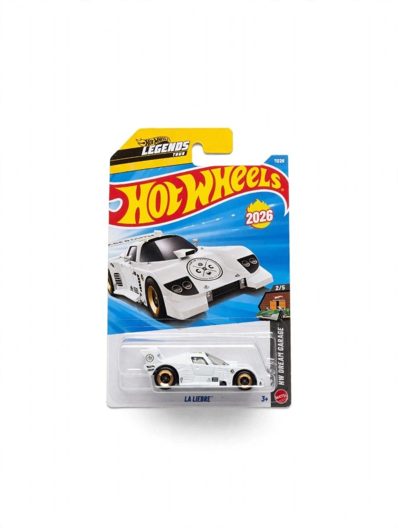 Hot Wheels La Liebre Legends Tour 2026 White Gold - HW Dream Garage 2/5 ...