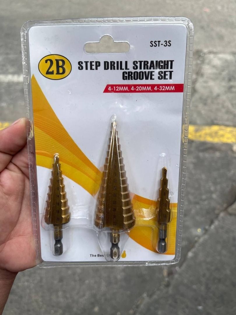 HSS Step Drill Size: 4-32mm (Category: Everything Else Others) located in Manila. Submitted by 09171479278_elsie. (Listing ID 1469401210, Image 1). Description: HSS Step Drill Size: 4-32mm.