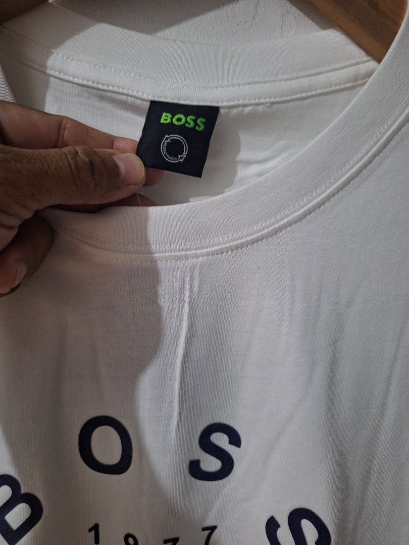 Hugo boss white shirt 3xl (Category: Tshirts & Polo Shirts ) located in Santa Rosa. Submitted by pat0317 (Listing ID 1469492091, Image 3). Description: boss tshirt white 3xl - 23x29.5 brandnew no issue legit cod cop lbc lalamove j&t lbc.