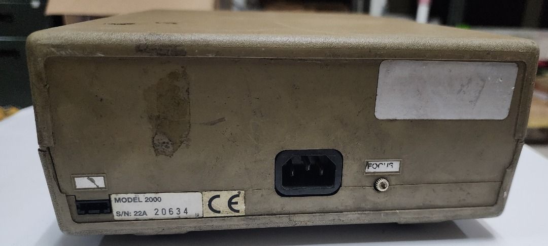 Huntron Tracker 2000 Circuit Troubleshooter (Category: Construction Tools & Equipment) located in Manila. Submitted by ayiehill73 (Listing ID 1469404494, Image 3). Description: Model: Huntron Tracker 2000 Diagnostic Instrument Slightly used, no attachments, price negotiable.