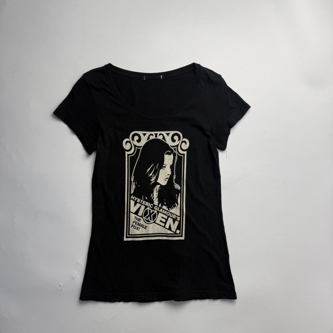 Hysteric Glamour (Category: Shirts) located in Quezon City. Submitted by beastmnl (Listing ID 1469502334, Image 1). Description: Dimension 17 width 28.5 length .