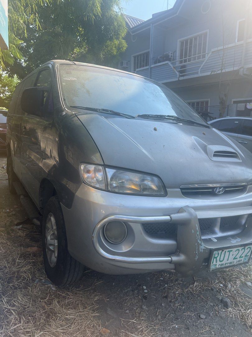 Hyundai Starex (Category: Used Cars) located in Las Pinas. Submitted by sonemmanuel88 (Listing ID 1469488972, Image 3). Description: 1999 Hyundai Starex SVX 4WD Diesel 127k Original Mileage (Unli Scan) Manual Good Running Condition bought it from my friend (1st owner) Issues: Aircon walang lamig Paint needs work check the pictures Lost CR xerox only but complete supporting docs. i can transfer it at your own cost Orig OR, xerox CR, Ids with signa