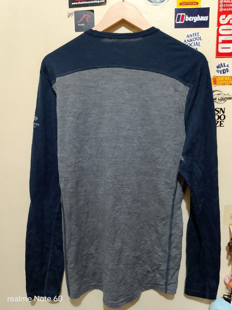 Ice Breaker Merino 200 L/S Base layer (Category: Activewear) located in Tagum. Submitted by tgm2023 (Listing ID 1469555235, Image 2). Description: Ice Breaker Merino 200 L/S Base layer Like new condition Width 20 x Length 27 | back length 28 Size Medium on tag Lightweight ✅ Stretchable fabric ✅ 🏷️450.⁰⁰.