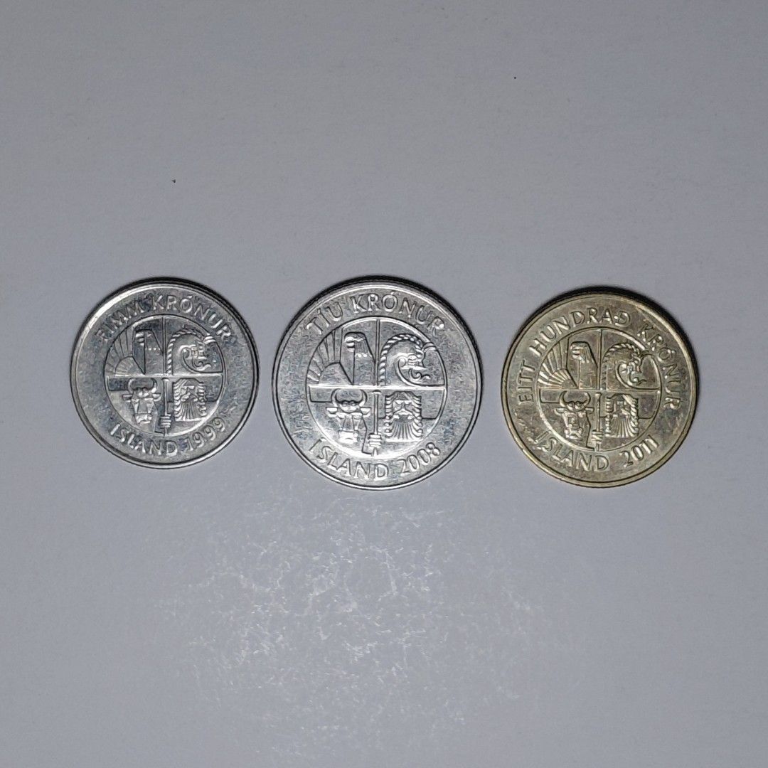 Iceland Coin Set (Category: Currency) located in Tagbilaran City. Submitted by bennycollectibles (Listing ID 1469439105, Image 2). Description: •Add an additional 150 for shipping.