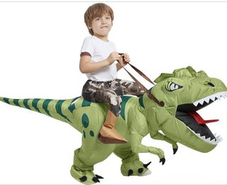 Inflatable Costume Rental Adult and Kids Dinosaur Clown Alien Santa ...