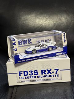 INNO64 1/64 LBWK MAZDA RX-7 FD3S LB-SUPER SILHOUETTE Hong Kong Toy Car ...