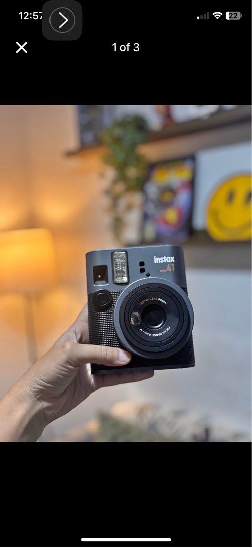 INstax mini 41 (Category: Cameras) located in Manila. Submitted by ms.x29 (Listing ID 1469407320, Image 1). Description: RFS: need ng funds Mode payment: go tyme or Maribank .