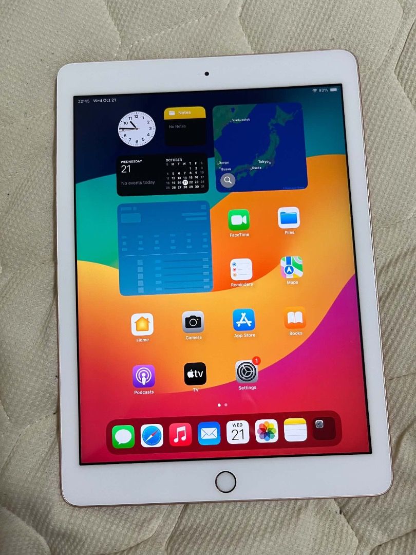 Ipad 6th gen 32gb wifi only (Category: iPad) located in Imus. Submitted by jkpcm14 (Listing ID 1469538724, Image 1). Description: Ipad 6th Gen 32gb Wifi Ios 17.4.1 J/A Unli reset Touch id working No ghost touch etc Sounds and Battery Goods Hardgames Goods Issue: naka bent kita sa pic Asking 4000 Imus,Cavite loc.