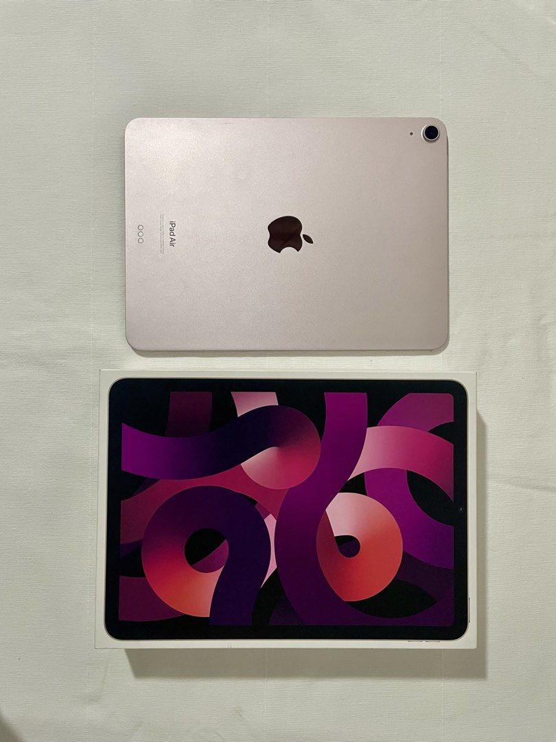 IPAD AIR 5TH GEN (Category: iPad) located in Tarlac. Submitted by bratzceleste (Listing ID 1469507583, Image 1). Description: ❗️FOR SALE: IPAD AIR 5TH GEN ❗️ RFS: NEED FUNDS ✅ 256 GB ✅ WiFi INCLUSIONS: ✅ Original Charger ✅ Comes with the original box ✅ 2 iPad cases ✅ Freebie stylus pen ‼️ NO ISSUE ‼️ NO HIDDEN ISSUE ‼️ IN PERFECT CONDITION 📍 TARLAC CITY & PANIQUI AREA ONLY 🧷 MEET UP 🧷 OPEN FOR VIDEO CALL 🧷 PAYMENT FIRST SEND ME A MESSAGE FOR 