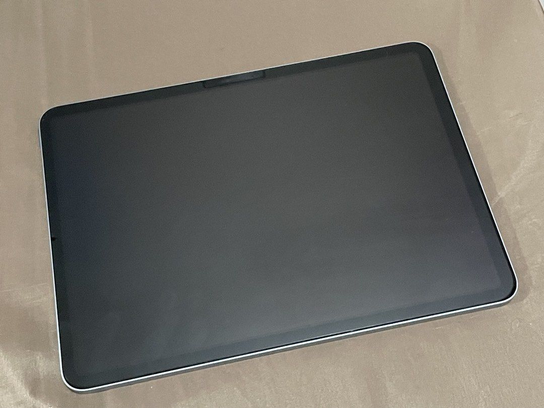 iPad Air 6 M2 128gb 11” w/ keyboard case (Category: iPad) located in Bauan. Submitted by trizc (Listing ID 1469493972, Image 2). Description: - Model: iPad Air 6 (M2 chip), Wifi - Storage: 128GB - Screen Size: 11 inches - Color: Blue - Condition: Generally good condition with minimal flaw - Battery Health: 90% (Normal, 291 cycle count) - Price listed is w/ purple Goojodoq keyboard case. Charger also included - Loc: Batangas - Rfs: not needed anym