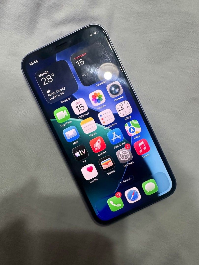 iPhone 12 Mini 128 Factory unlocked (Category: iPhone 12 Series) located in Caloocan City. Submitted by angell_dsartes (Listing ID 1469431646, Image 1). Description: iPhone 12 Mini 128GB FACTORY UNLOCKED Complete with Original Cord & Adaptor Battery Health 100% (NOT BOOSTED) NO ISSUE NO DENTS NO SCRATCHSZ.