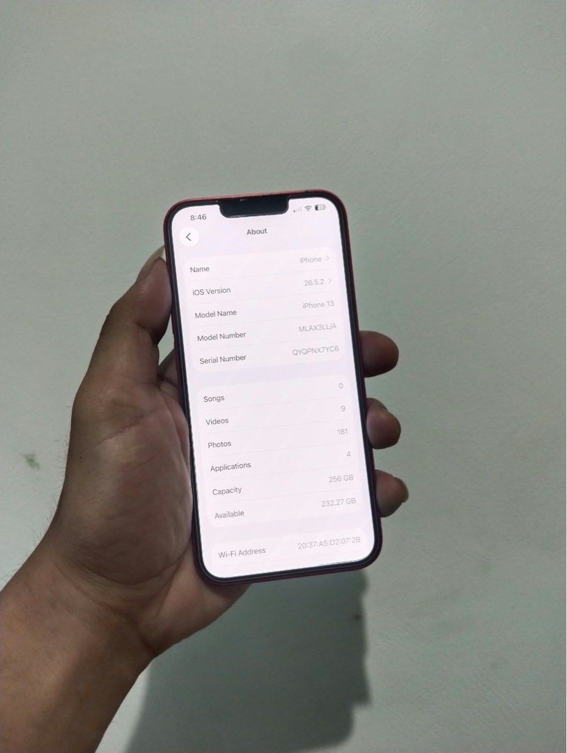 Iphone 13 256gb FU (Category: iPhone 13 Series) located in Manila. Submitted by canivs17 (Listing ID 1469449506, Image 1). Description: For Sale!! Iphone 13 256gb FU Face id ✔️ Truetone✔️ 100BH✔️ Honest issue check picture Scratch sa Likod Unit 3case and replacement charger 16,999 negotiable sa sure buyer.