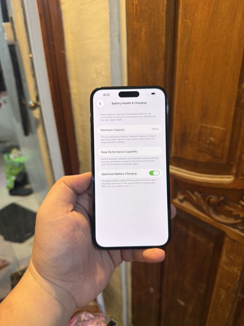 IPHONE 14 PROMAX 256GB BLACK (Category: iPhone 14 Series) located in Quezon City. Submitted by zairiusd (Listing ID 1469302245, Image 3). Description: FOR SALE/SWAP‼️ MABILISAN 28,000 PESOS ONLY IPHONE 14 PROMAX 256GB 100 % BATTERY HEALTH FACTORY UNLOCKED OPENLINE/ANYSIM AVAILABLE FACE ID TRUTONE WORKING 100% SMOOTH AND ALL WORKING MAKINIS PWEDE SA MAARTE UNLI CHECK UNLI RESET INCLUSION: UNIT CASE MEETUP AROUND QC BATASAN/COMMONWEALTH .