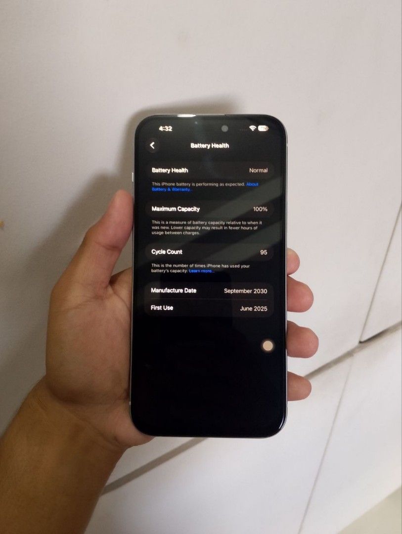 iPhone 15 Plus 128gb 100BH (Category: iPhone 15 Series) located in Batangas. Submitted by batangascitywatches (Listing ID 1469532530, Image 2). Description: iPhone 15 Plus • 128gb • 100% Battery Health • New Original Battery & LCD • Latest Version • Blue • In Good Condition Issue • Sim Not Working [ NOT BYPASSED - Unli Reset ] • Minor Backglass Cracks [ New Backglass Included ] • Face ID Not Working Inclusions • Original Case • Original Tempered 