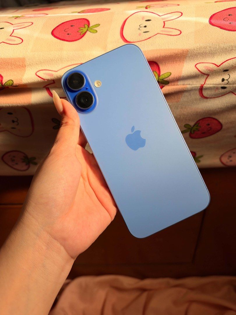 Iphone 16 Plus (Category: iPhone 16 Series) located in Malolos. Submitted by dljonval (Listing ID 1469513242, Image 3). Description: FOR SALE‼️ Iphone 16plus Ultramarine 128GB Purchase at Beyond the Box 🍎 Orig box, paper bag, with orig receipt. No dents, scratches and issue. More details are attached on the post Reason for sale: Upraded to iPhone 18 Pro Max .