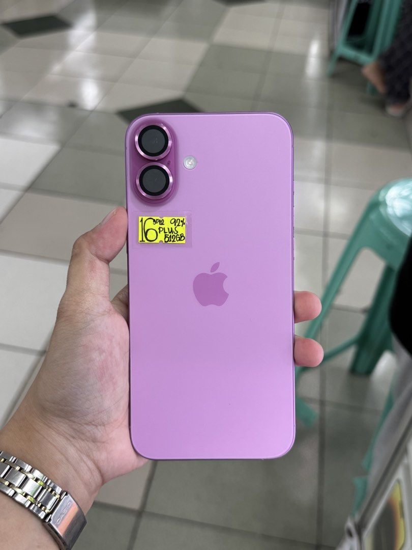IPHONE 16 PLUS 512GB 92BH FACTORY UNLOCK NO ISSUE (Category: iPhone 16 Series) located in San Juan City. Submitted by ainahgadgetsshop (Listing ID 1469538514, Image 2). Description: IPHONE 16 PLUS 512GB FACTORY UNLOCK OCTOBER 2026 STALL #: XB-07 FOR SALE | TRADE / SWAP PASS SA MGA SCAMMERS / THIRD PARTY (RFS: Buy and Sell) ⬇️DETAILS: •512 GB (Other storage is also available) •Pink (Other color is also available but price may vary) •92%bh •NTC Var