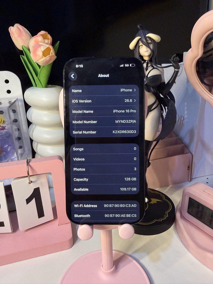 IPHONE 16 PRO (Category: iPhone 16 Series) located in Manila. Submitted by yishaaaalim (Listing ID 1469512769, Image 2). Description: FOR SALE OR SWAP SA LOWER UNIT +cash IPHONE 16 PRO (BLACK TITANIUM)🖤 ₱38,500 RUSH! -128gb -80% original battery health -smooth performance -allworking -true tone/face id -ntc approved -unli check/reset upon meet up -minimal paint chips only inclusions: unit and case 📍marikina open for meet up .