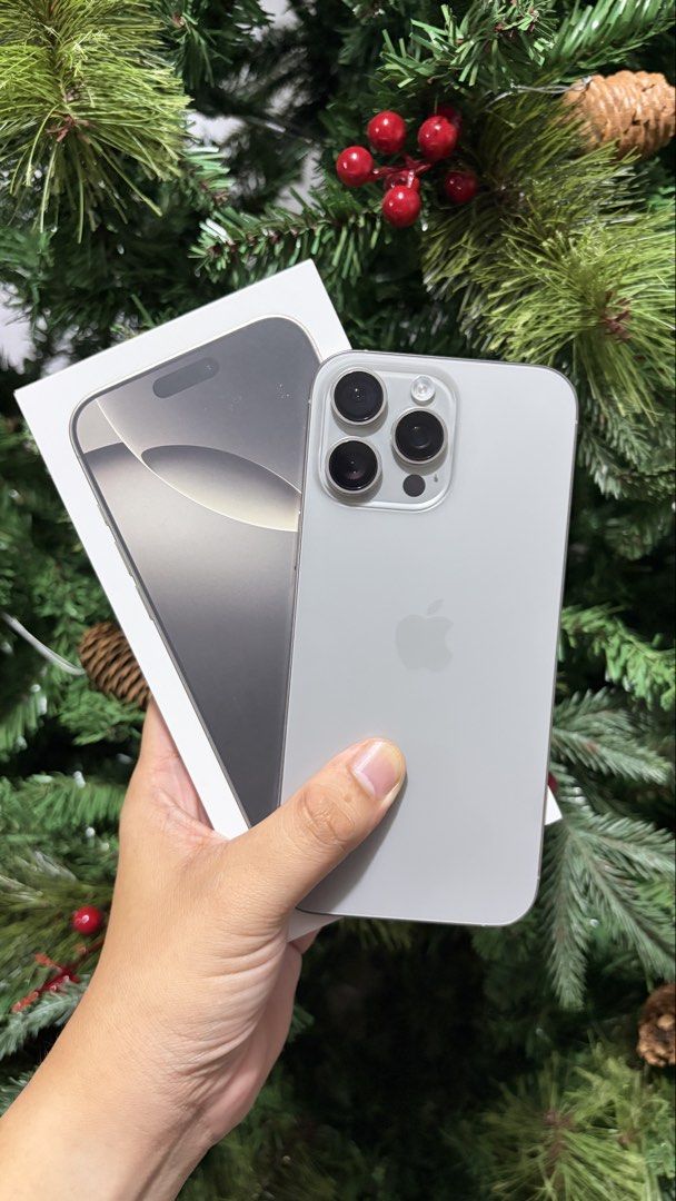 iPhone 16 Pro Max (Category: iPhone 16 Series) located in Cavite. Submitted by niks.siao (Listing ID 1469402150, Image 1). Description: For Sale or Swap iPhone 16 Pro Max | Natural Titanium | 256GB Price: 46,000 91% Percent Battery Health 446 Battery Cycle Count No Issue 100% Excellent Condition 🔎 Check all you want upon meetup 📦 Inclusions: Unit and Box same imei Case .