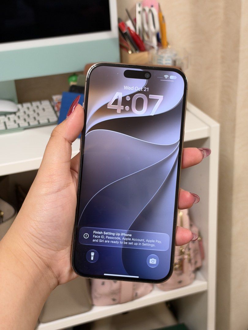 🏷️ iphone 16 pro max 256gb (Category: iPhone 16 Series) located in Pasay City. Submitted by erickaolalu (Listing ID 1469503373, Image 3). Description: • desert titanium • 84% battery health • well-kept, clean screen & body • with original box ONLY • meetup: moa, glorietta or rockwell business center • delivery: grab express (from pasay).