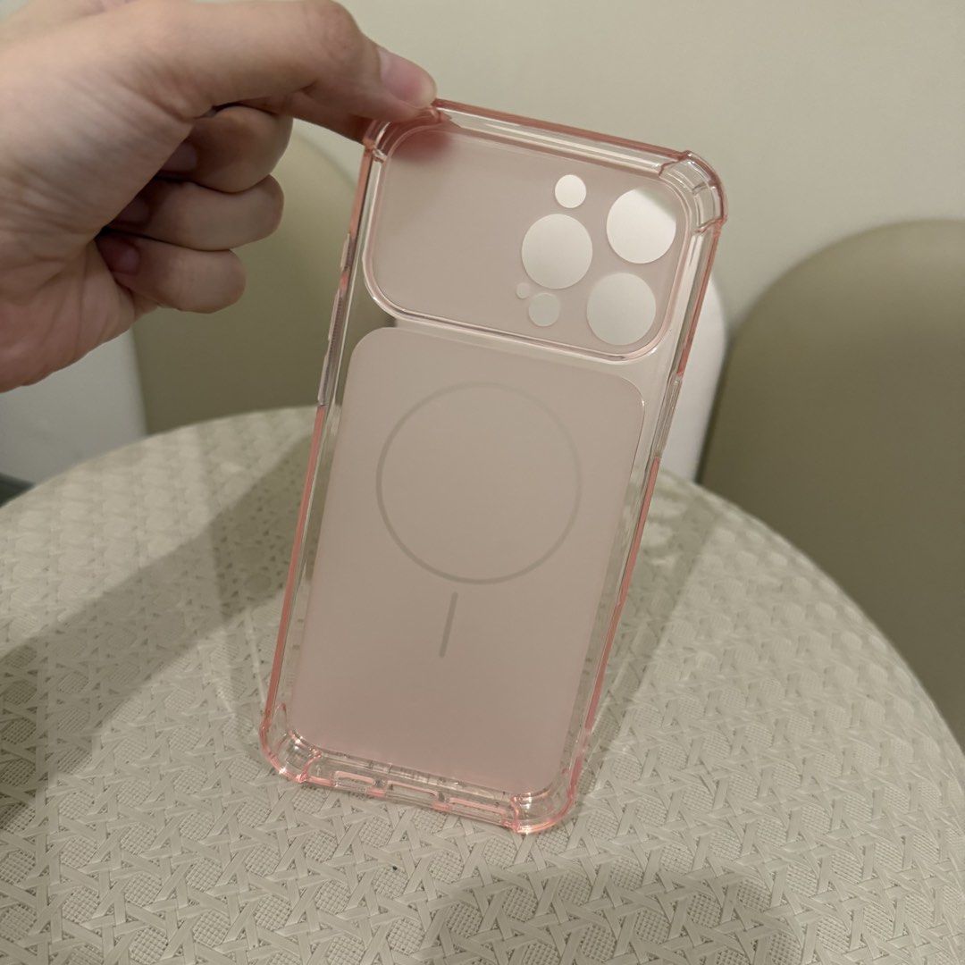Iphone 16 pro max pink clear case (Category: Cases & Sleeves) located in Marikina City. Submitted by lovegoeson (Listing ID 1469426921, Image 3). Description: .