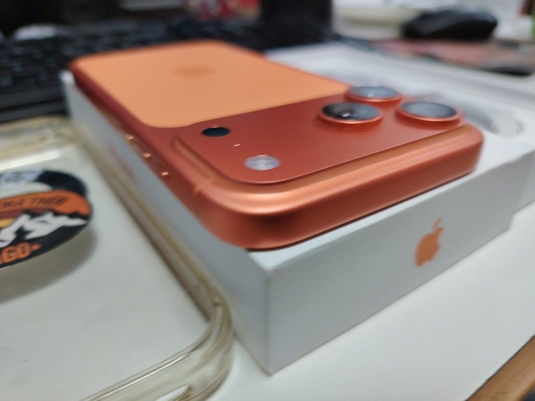 iphone 17 pro max 512gb (Category: iPhone 17 Series) located in Quezon City. Submitted by acecon (Listing ID 1468057946, Image 3). Description: iphone 17 pro max 512gb smartlocked/tnt/sun cosmic orange selling 68,999php swapping is higher swap sa android ,ios,ipad,tablet slightly negotiable 99% smooth 93 batt health(299cc only) ntc approved orig unit orig box orig cord(unused pa) case no issue not repaired not boosted all working properly warrant