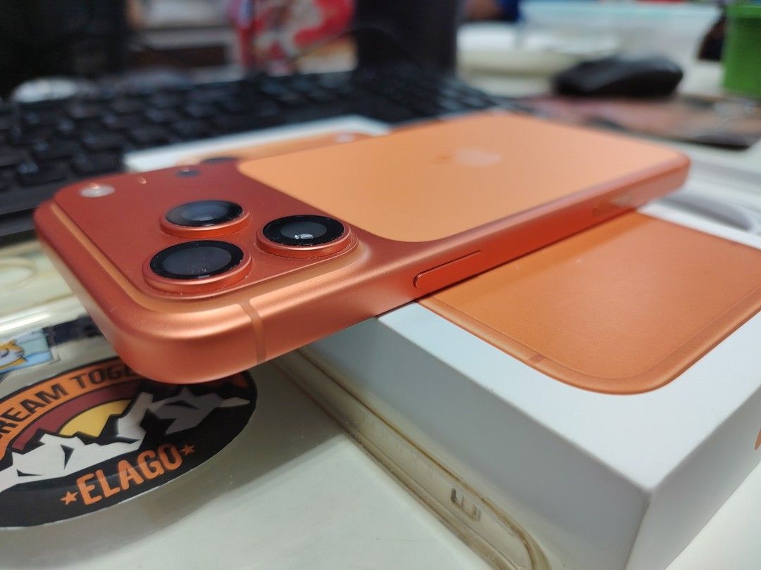 iphone 17 pro max 512gb (Category: iPhone 17 Series) located in Quezon City. Submitted by acecon (Listing ID 1468057946, Image 2). Description: iphone 17 pro max 512gb smartlocked/tnt/sun cosmic orange selling 68,999php swapping is higher swap sa android ,ios,ipad,tablet slightly negotiable 99% smooth 93 batt health(299cc only) ntc approved orig unit orig box orig cord(unused pa) case no issue not repaired not boosted all working properly warrant