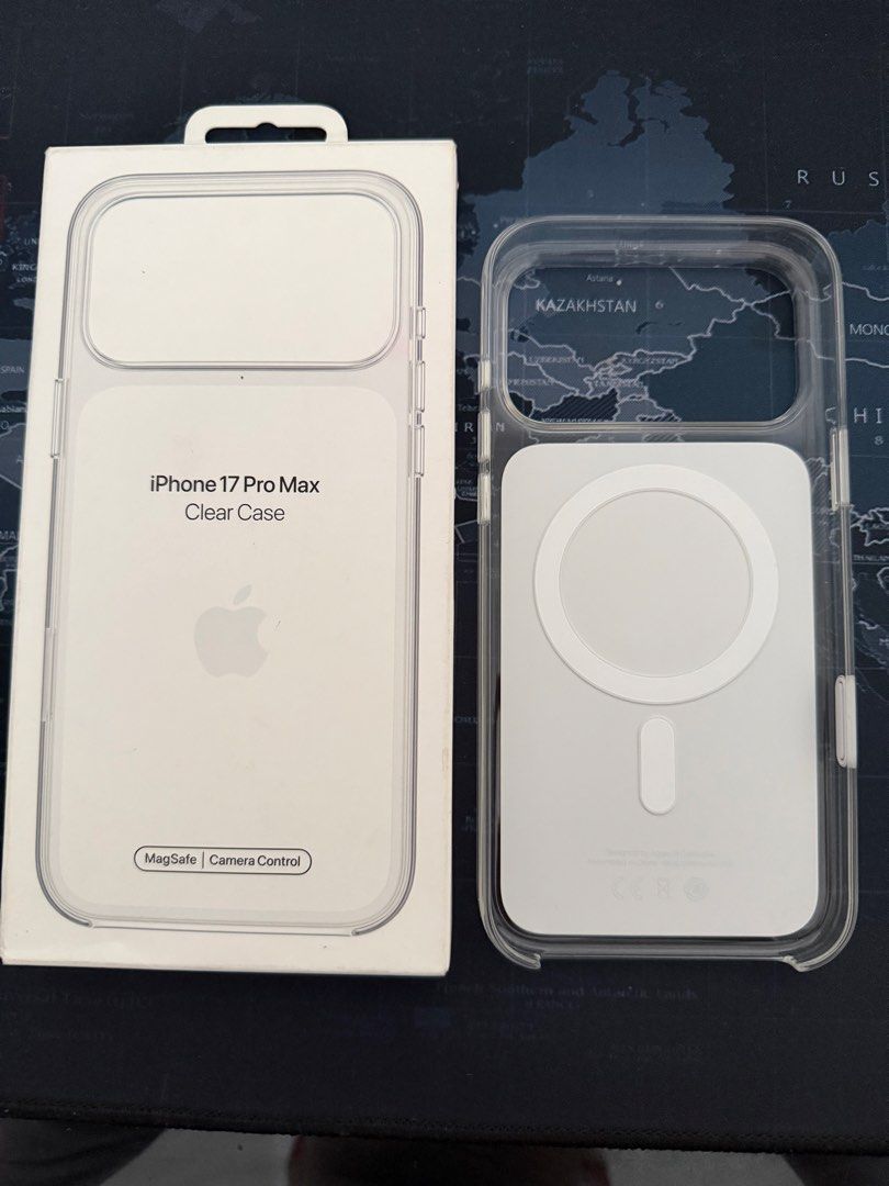 iPhone 17 Pro Max - Clear Case (Category: Cases & Sleeves) located in Quezon City. Submitted by ricardo7_ (Listing ID 1469231134, Image 2). Description: With box. Opened for testing. Compatible with iPhone 17 Pro Max or iPhone 18 Pro Max. Authentic from Powermac. .