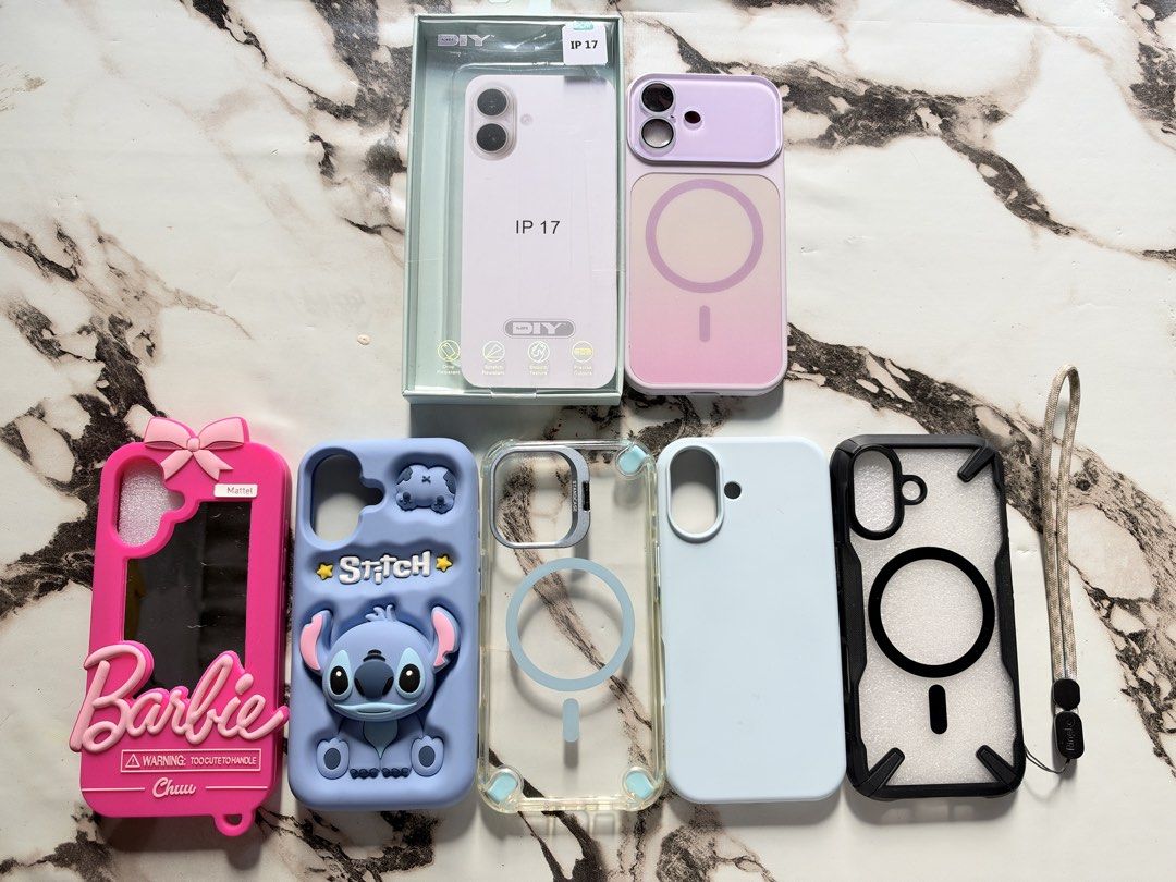 iPhone Case (Category: Cases & Sleeves) located in Manila. Submitted by anyananno1 (Listing ID 1469430521, Image 1). Description: iPhone 11 case iPhone 16 case iPhone 17 case ALL NEW✅ nakatambak lang pwede tingi, pwede din take all! branded ung ibang case PM lang 🩵.