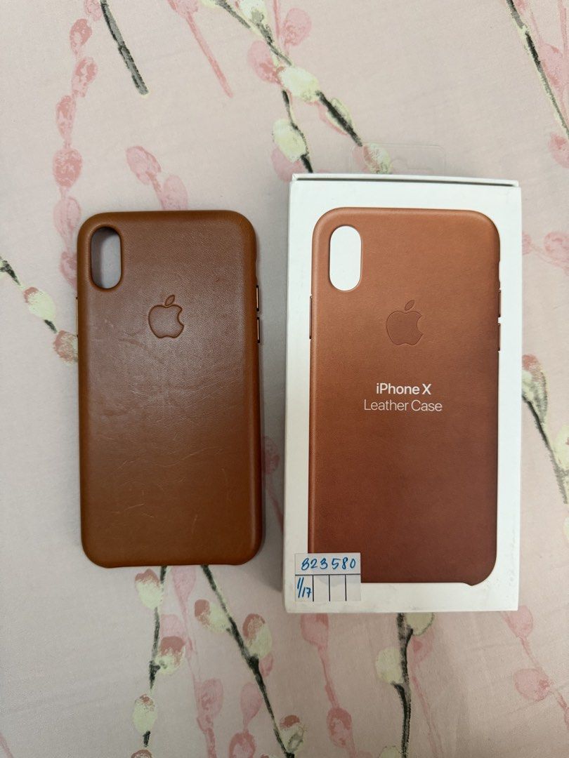 Iphone X leather case Brown (Category: Cases & Sleeves) located in Caloocan City. Submitted by shop_prelove (Listing ID 1469413611, Image 1). Description: Used Please see photo for condition of the case.