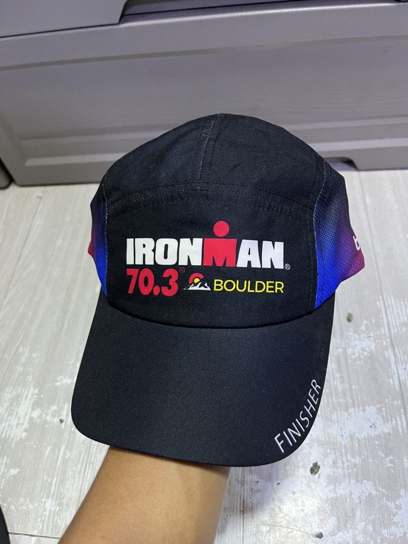 IronMan 70.3 running/outdoor 5panel hat (Category: Caps & Hats) located in Manila. Submitted by ownywest833 (Listing ID 1469394706, Image 1). Description: brandnew.