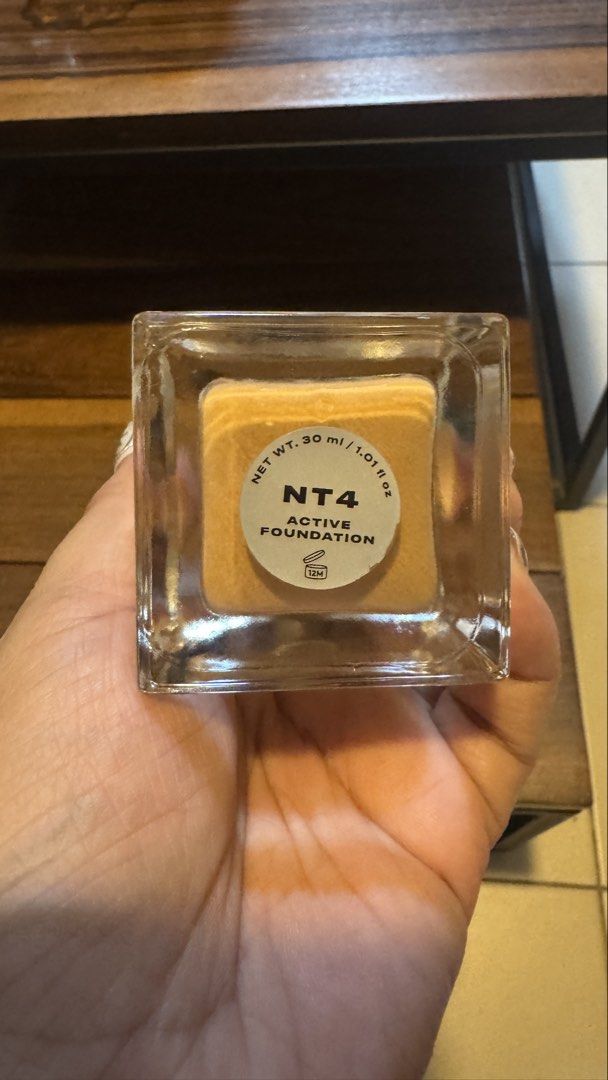 Issy Active Foundation (Category: Makeup) located in Pasig City. Submitted by gbrllsph (Listing ID 1469431698, Image 3). Description: - Brand: Issy Active Foundation - Shade: NT4 - Condition: Used na rin pero authentic. No more box :( - Mode of Payment: Maribank, BPI, or GoTyme - Shipping: You can book your rider after payment RFS: Not my shade anymore 😭.