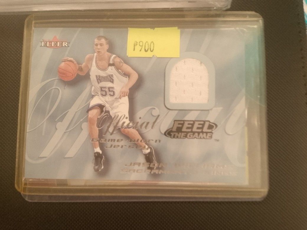 Jason Williams (Category: Raw Singles) located in San Juan City. Submitted by jim.jim7 (Listing ID 1469421683, Image 1). Description: Jason Williams nba basketball game use jersey card.