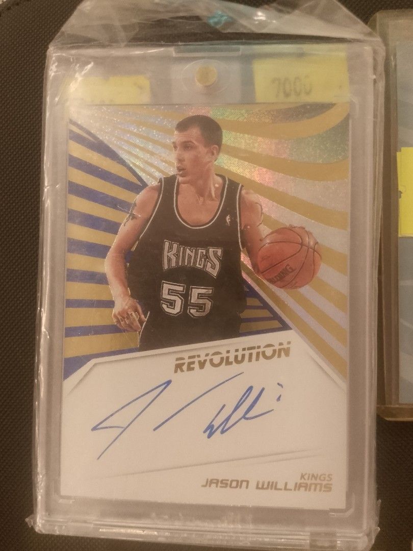 Jason Williams (Category: Raw Singles) located in San Juan City. Submitted by jim.jim7 (Listing ID 1469421992, Image 1). Description: Jason Williams nba basketball autograph auto card.