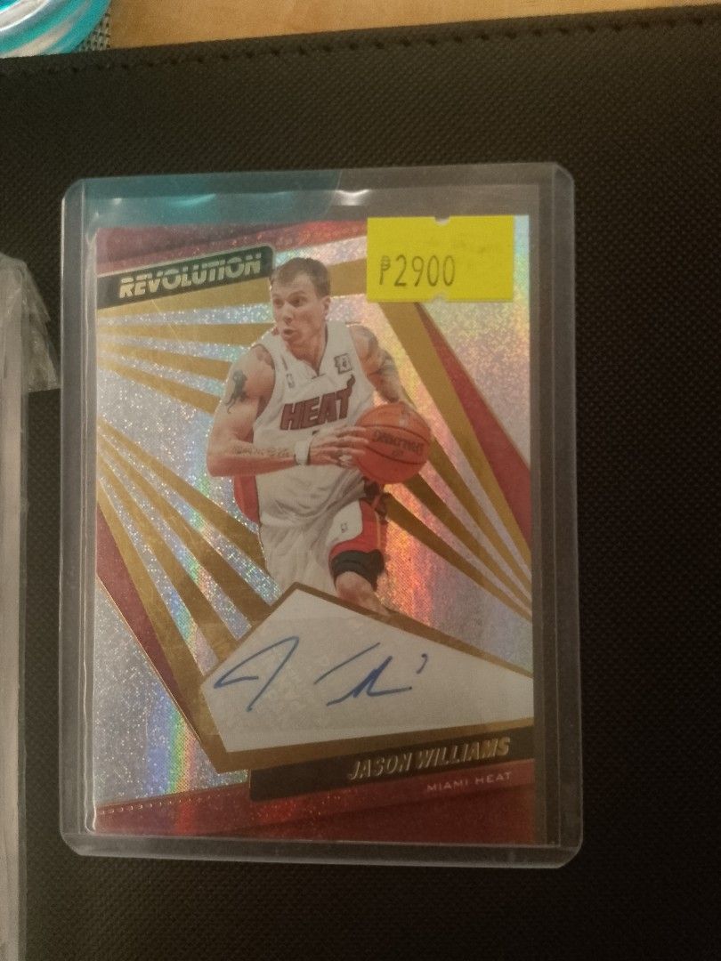 Jason Williams (Category: Raw Singles) located in San Juan City. Submitted by jim.jim7 (Listing ID 1469422918, Image 1). Description: Jason Williams nba basketball autograph auto card.