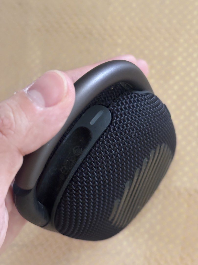 JBL Clip 4 Portable Bluetooth Speaker Black (Category: Soundbars, Speakers & Amplifiers) located in Imus. Submitted by joeybzn (Listing ID 1469439806, Image 3). Description: - Brand new JBL Clip 4 portable wireless speaker (Black) - Built-in carabiner clip for easy attachment to bags and belt loops - Bold JBL pro sound with rich bass in a compact size - Durable IP67 waterproof and dustproof body - Up to 10 hours of playtime on a single charge - C