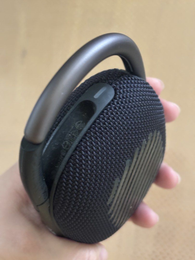 JBL Clip 4 Portable Bluetooth Speaker Black (Category: Soundbars, Speakers & Amplifiers) located in Imus. Submitted by joeybzn (Listing ID 1469439806, Image 2). Description: - Brand new JBL Clip 4 portable wireless speaker (Black) - Built-in carabiner clip for easy attachment to bags and belt loops - Bold JBL pro sound with rich bass in a compact size - Durable IP67 waterproof and dustproof body - Up to 10 hours of playtime on a single charge - C