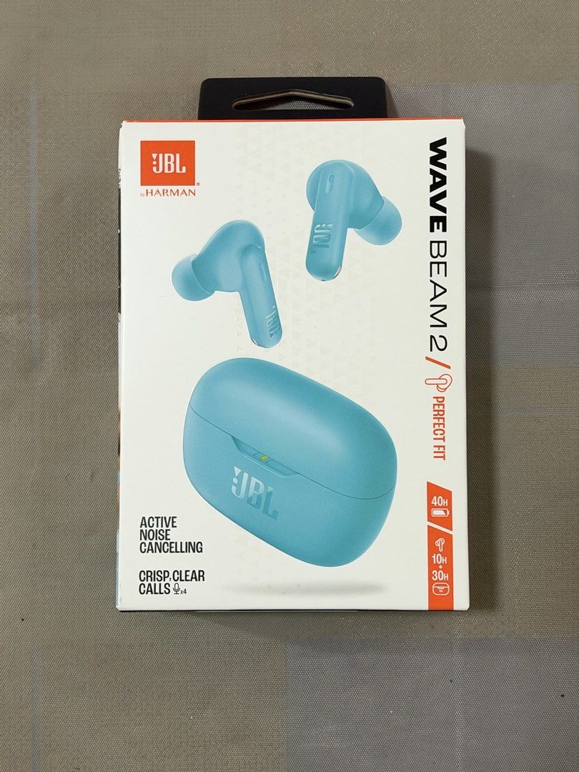 JBL Wave Beam 2 (Category: Other Gadgets) located in Caloocan City. Submitted by gmmrfls (Listing ID 1469410256, Image 1). Description: Noise Cancelling Earbuds.