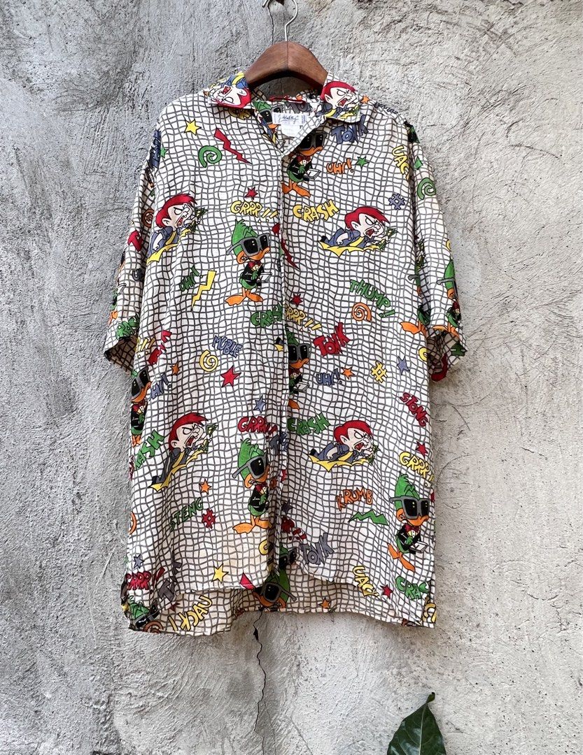 JC DE CASTELBAJAC x Duffy Duck 1994 (Category: Luxury Apparel) located in Cebu City. Submitted by kayekallie (Listing ID 1469505710, Image 2). Description: Authentic ❗️ Hearing Offers ❗️ Vintage JC DE CASTELBAJAC x WARNER BROS 1994 Looney Tunes Duffy Duck W22 L31 Very good as new condition 9/10 color rate No major issue.