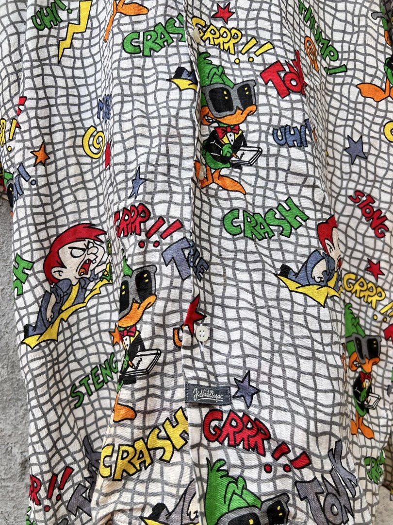 JC DE CASTELBAJAC x Duffy Duck 1994 (Category: Luxury Apparel) located in Cebu City. Submitted by kayekallie (Listing ID 1469505710, Image 3). Description: Authentic ❗️ Hearing Offers ❗️ Vintage JC DE CASTELBAJAC x WARNER BROS 1994 Looney Tunes Duffy Duck W22 L31 Very good as new condition 9/10 color rate No major issue.