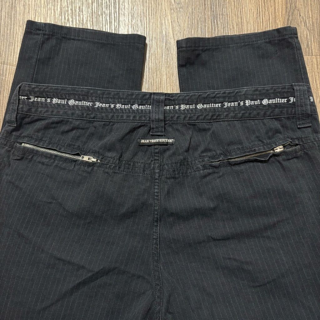 Jean Paul Gaultier Pinstripe 2000s pants (Category: Jeans) located in Pasig City. Submitted by misssynergy1800 (Listing ID 1469512498, Image 2). Description: .