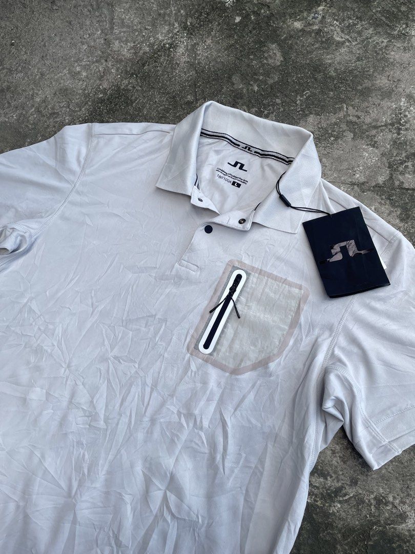 j.lindiberg sports (Category: Tshirts & Polo Shirts ) located in Las Pinas. Submitted by moncaz2461827 (Listing ID 1469424734, Image 3). Description: J.lindeberg utility & sportive series Size large on tag Dimes 21x28 Good as brandnew with hangtag Color rate 10/10 No issue 💌.