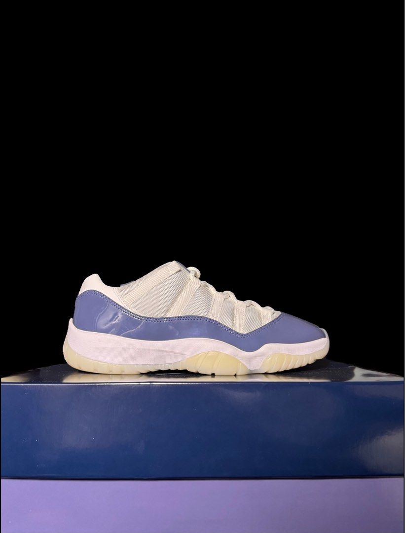 Jordan 11 Low 'Diffused Blue' (Category: Sneakers) located in Makati City. Submitted by royalkicks.mnl (Listing ID 1469539131, Image 1). Description: J11 Low 'Diffused Blue' 12 US ₱6,495 Brandnew / Complete.