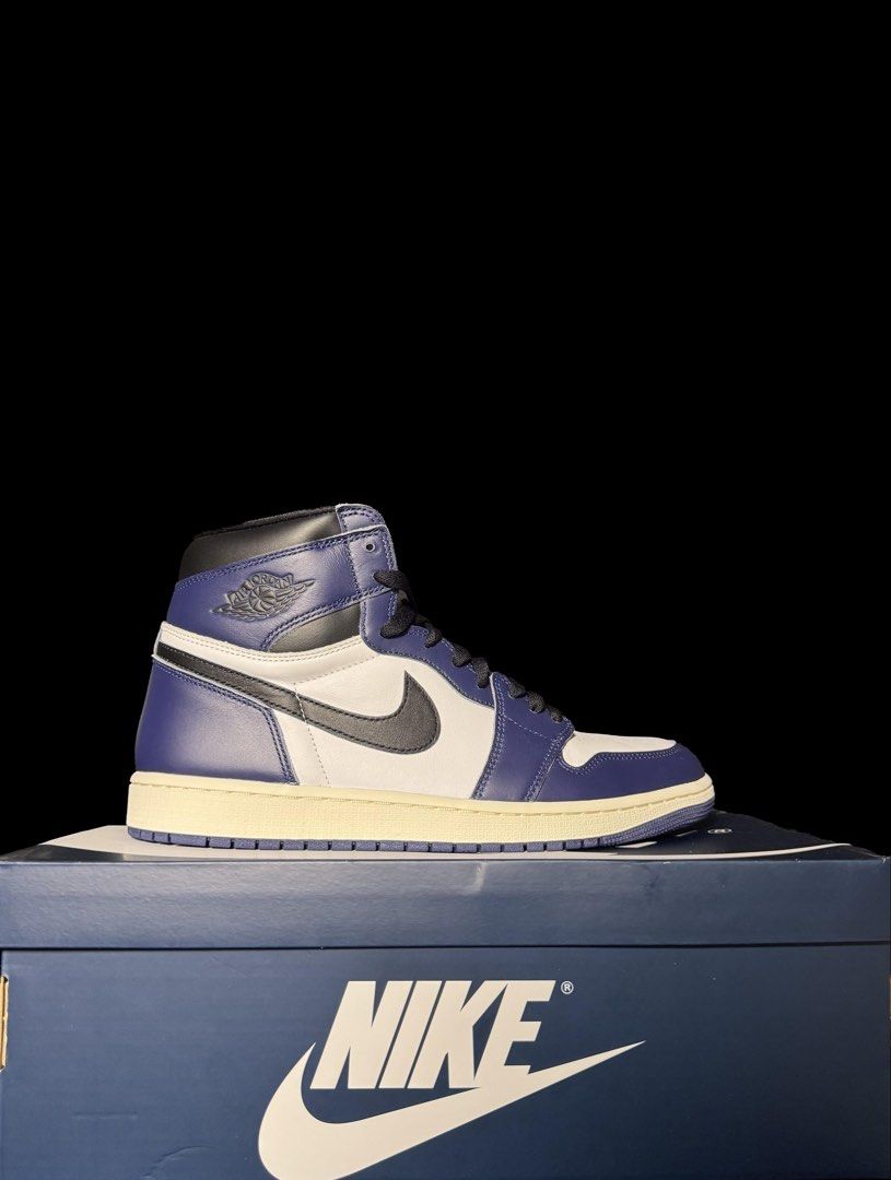 Jordan 1 High 'Midnight Navy' (Category: Sneakers) located in Makati City. Submitted by royalkicks.mnl (Listing ID 1469529963, Image 1). Description: J1 High 'Midnight Navy' 12 US ₱3,995 Brandnew / Complete.