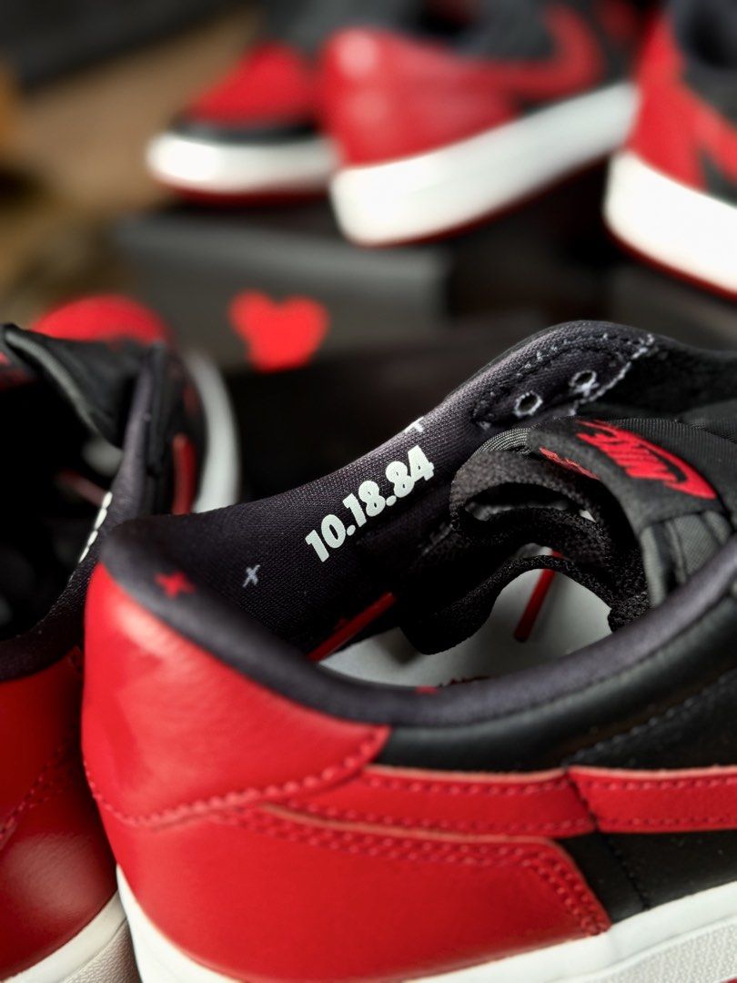 Jordan 1 Low OG ‘Banned’ (Category: Sneakers) located in Muntinlupa City. Submitted by _uncledrew (Listing ID 1469506950, Image 3). Description: 1985 BRED OG // 🔴⚫️ [𝐁𝐄𝐋𝐎𝐖 𝐒𝐑𝐏 𝐒𝐀𝐋𝐄] Jordan 1 Low OG ‘Banned’ Brandnew way below srp! Available: • sz 9 • sz 9.5 • sz 10 • sz 10.5 ₱6,895 each only. Limited stocks! Pm me Open for trades.