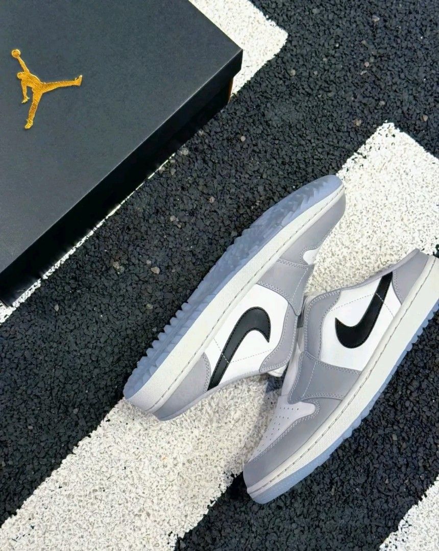 j.o.r.dan 1 Mule Golf Wolf Grey (Category: Golf) located in Manila. Submitted by clevercrystal_254bfe (Listing ID 1469562734, Image 2). Description: J.o.r.dan 1 Mule ‘Golf Wolf Grey’ all available sizes Men's Women's we accept COD No Cancelation Interested Please send size Order.