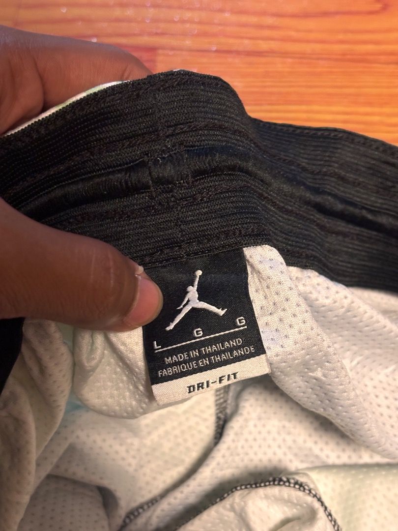 Jordan shorts (Category: Shorts) located in Panabo. Submitted by randolph.smallseller (Listing ID 1469433523, Image 3). Description: excellent-as new no issue like stain/runs/lints w 32-36 (stretchable) l 20 lo 12.