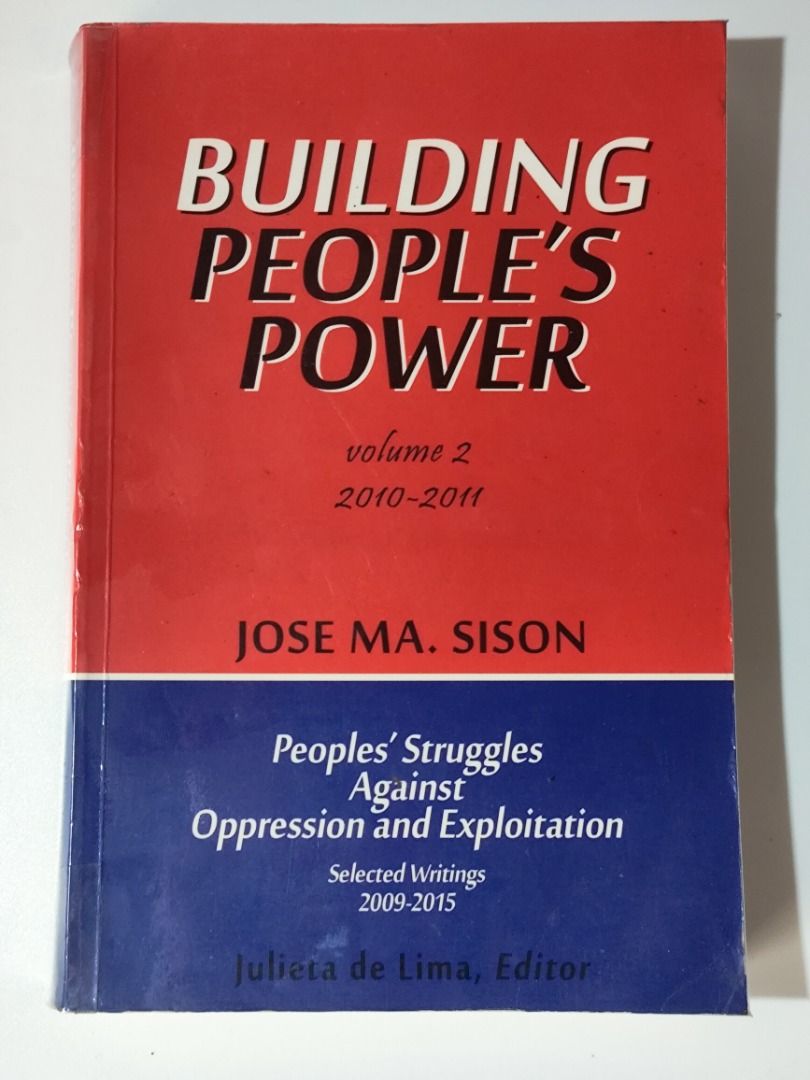 Jose Maria Sison Book Set: Selected Writings 2009-2015 (Category: Storybooks) located in Manila. Submitted by hector_does_go_rug (Listing ID 1469494557, Image 2). Description: 📚 JOSE MARIA SISON BOOKS SET — SELECTED WRITINGS (2009–2015) A four-book collection of writings by Jose Maria Sison covering people’s power, neoliberal globalization, imperialist plunder, and struggles against imperialism and reaction. Series: Peoples' struggles against op