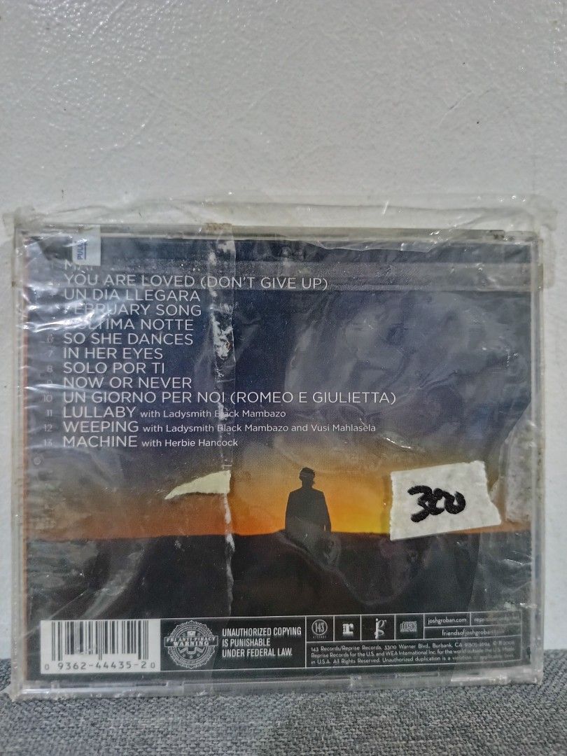 Josh Groban - Awake (Category: CDs & DVDs) located in Cavite. Submitted by bodega_ni_kiks11 (Listing ID 1469478134, Image 2). Description: .