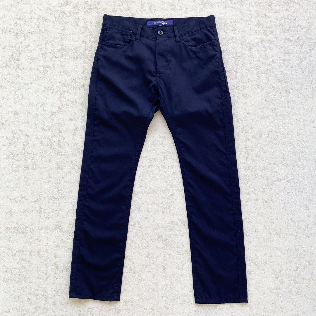 Junya Watanabe CDG Wool Slack Pants (Category: Trousers) located in Manila. Submitted by thrift3006 (Listing ID 1469445326, Image 2). Description: Junya Watanabe Cinch Back Wool Slacks Pants - Size 30-32w 37L No issue Excellent conditon ₱4,500+sf only🏷️ Loc baliwag bulacan 📍 Pm 📩.